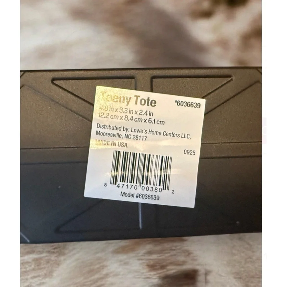 Lowe's Teeny Tote Mini Storage Container - Viral‎ On Tiktok - Set Of 2
